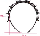 Haarband met klemmen-Haarband met clips- Antislip Haarband-D