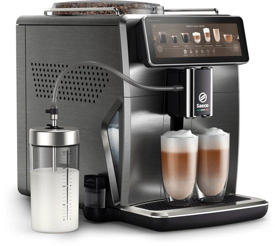 Saeco Xelsis Suprema SM8889/00 - Espressomachine - 22 Soorten Warme Drankjes - Zilver - + AquaClean Filter