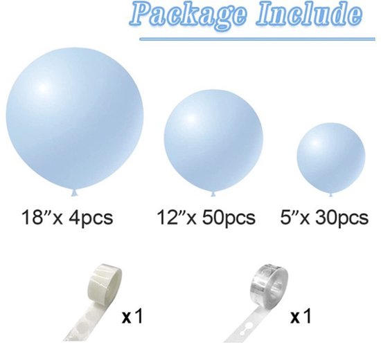 86-delige Macaron Ballonnenset - Ballonnenboog Decoratie