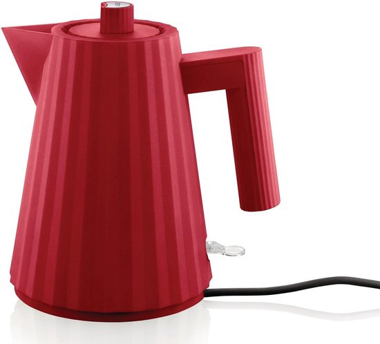 Alessi Plissé Waterkoker 1L Rood