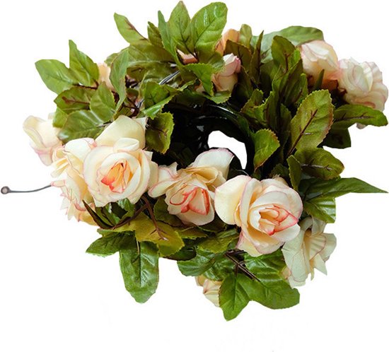 Xtraworks - Led lampjes slinger - Rozen - Bloemen - 2 meter - 20 lichtjes - Roze rozen - Warm licht - Bruiloft - Batterij