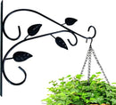 2x Metalen Hangende Plantenstandaard 21x29,5cm - Elegant & D