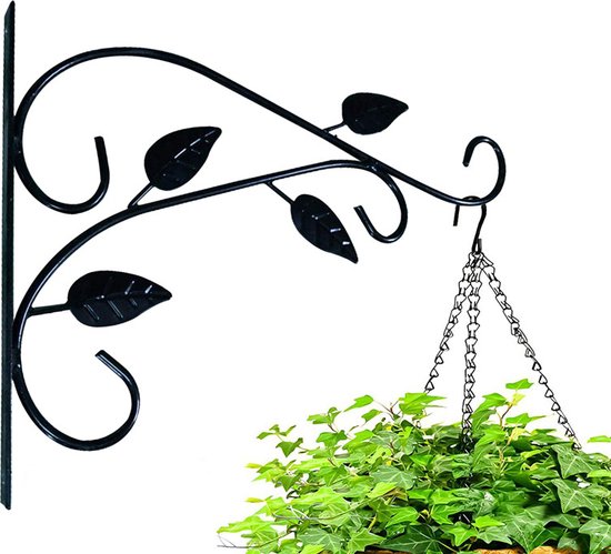 2x Metalen Hangende Plantenstandaard 21x29,5cm - Elegant & D