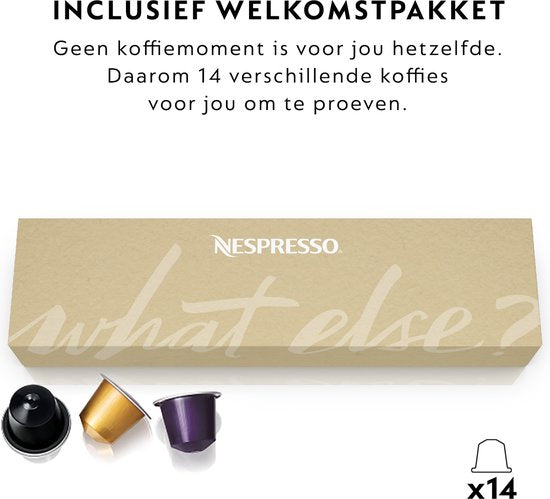 Krups Nespresso Citiz Platinum & Milk XN630D - Koffiecupmachine - Stainless Steel
