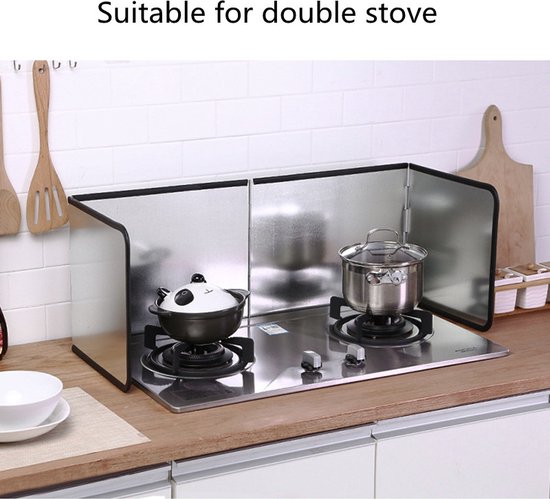 TDR-opvouwbaar spatscherm spatbord-Keuken musthave -Achterwa