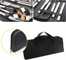 25-delige Roestvrijstalen Barbecue Gereedschapset met Tas