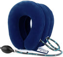 TDR - Anti nekpijn kussen | Nekkussen | Reiskussen | Verlicht nek en schouderpijn | Neksteun | Nek stretcher | Zacht fleece | Cervicaal nektractie kussen | Nek brace | Luxe | Ergonomisch
