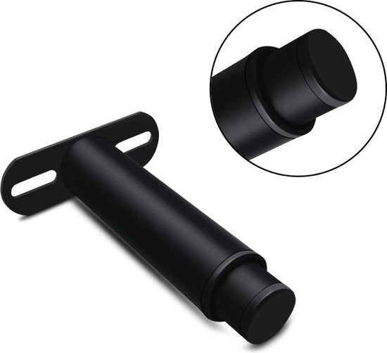 Set van 4 Verstelbare Metalen Meubelpoten - Zwart (8-13 cm)