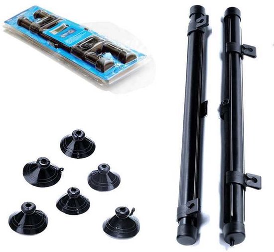 Rol zonnescherm 40*45CM zwart