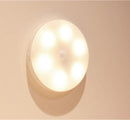 Draadloze LED-plaklamp (12 mm dik) met bewegingssensor, timer en oplaadbare batterij - oogbeschermend en dimbaar met warm-witte gloed (2700 K) - perfect voor kamer en kastverlichting 's nachts en als cadeau voor speciale gelegenheden