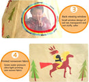 TDR-Opvouwbare Speeltent - Kids Tipi Tent-Idianen Wigwam tipi tent  160CM