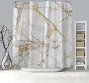 Waterdicht douchegordijn marmerpatroon - Luxe en Dik