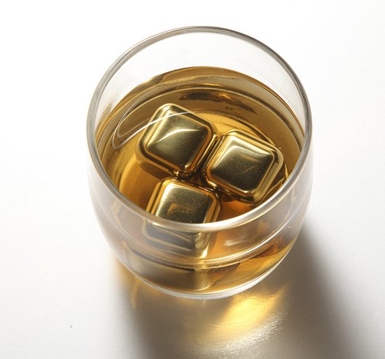 TDR Luxe whiskey set +6 stones +zakje +opbergdoos