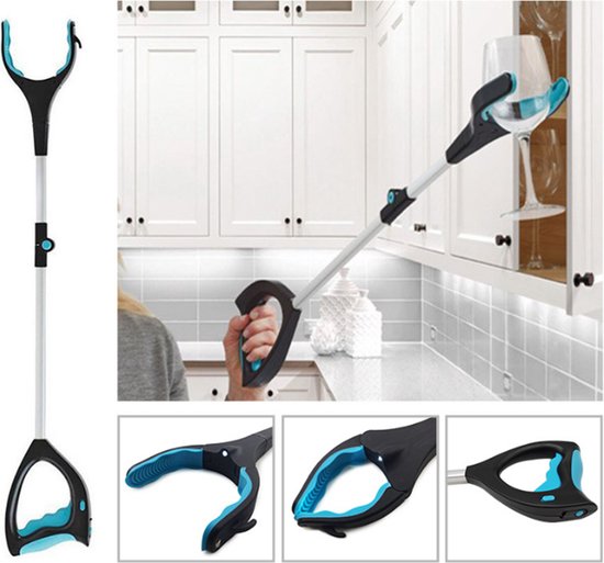 TDR-Opvouwbare grijper-Multifunctionele grijparm-Grijptang voor Afval & Zwerfvuil-80CM
