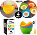 BPA-vrije Ei Pocheerder - 5-delige Siliconen Set