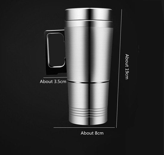 Automobielverwarmingsbeker - Houd je drankje warm tijdens het rijden -Auto Verwarming Cup Fles 12V / 300ML