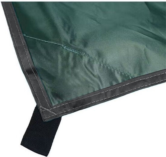 Outdoor Draagbaar Zonnescherm Met Opbergtas - Waterdicht - Tarps voor Kamperen 300 *300cm - 3-4 Personen -Leger groen