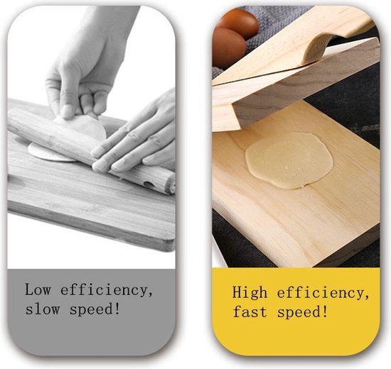 Merkloos Tortilla pers - taco, burrito & wraps (hout)