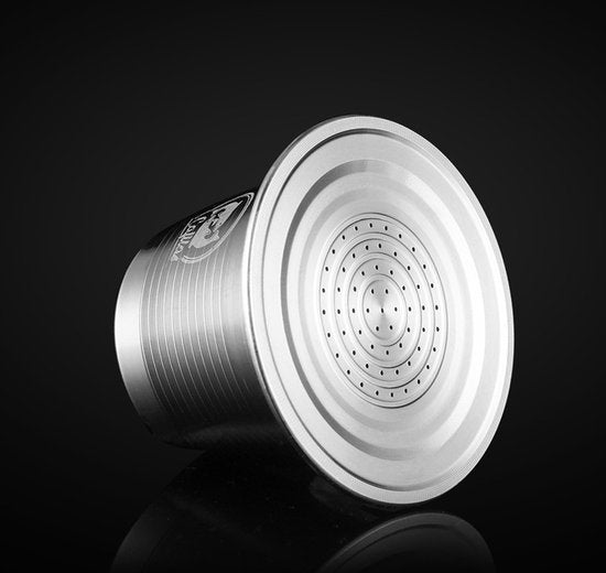 5-delige RVS Nespresso Capsule Set met Tamper en Accessoires