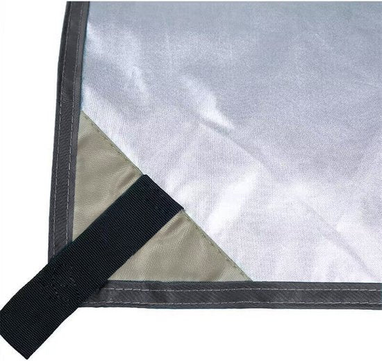 Outdoor Draagbaar Zonnescherm 300x300cm, Waterdicht, Tarps v