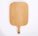 2 stuks Multifunctionele Beukenhouten Snij- en Serveerplank met Ophangbaar Ergonomisch Handvat-Praktisch en Stijlvol voor Elke Keuken en Borrel- 32,5*19,5*1,5cm