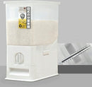 Japans Rijst/Granen Container/Dispenser/ Opbergdoos - 10KG inhoud - wit