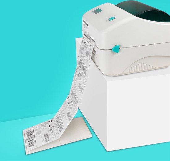 4-rolls verzendetiketten compatible 100*150*mm Kern: 40mm -500 etiketten per rol