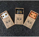 Nachtuil Sleutelhangerhouder Wit - Interactief Design - 6x5 cm - Bekend van TikTok