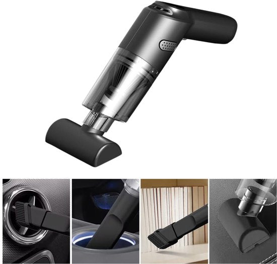 Multifunctionele Mini Handstofzuiger met 3 Opzetstukken
