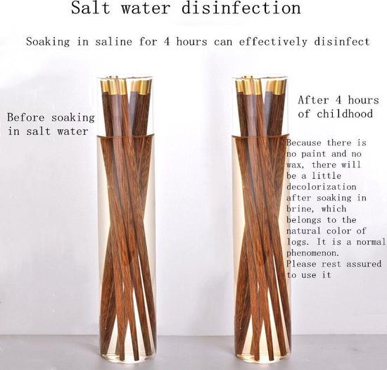 Mahonie Chinese Eetstokjes 10 setjes met geschenkdoos