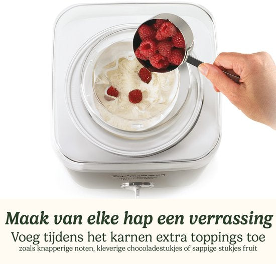 Cuisinart - Deluxe IJsmachine - Sorbet- en frozen yoghurtmaker - IJsmaker - Zilver - 2L