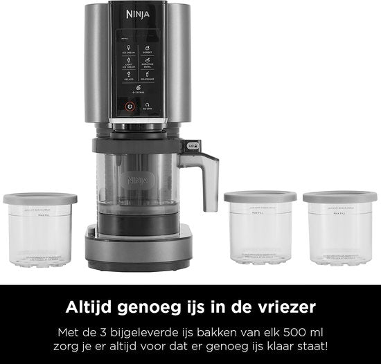 Ninja Creami NC300EU 7-in-1 IJsmachine (Ice Cream Maker)
