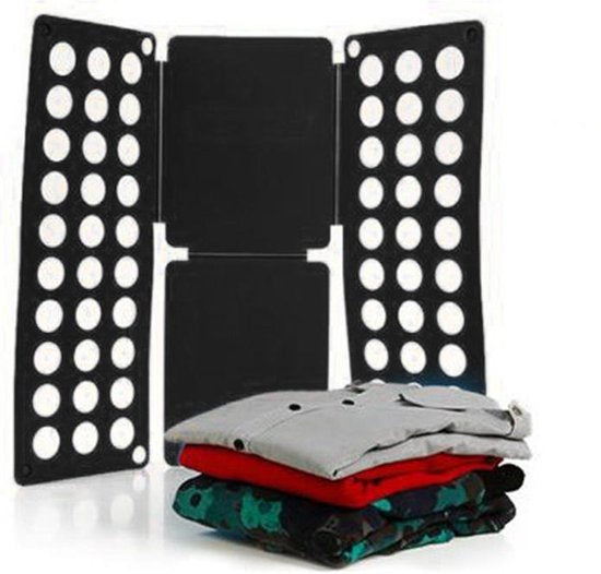 TDR - Vouwplank voor kinderen- Super handig en snel uw kleding gevouwen , 38x40cm - Zwart