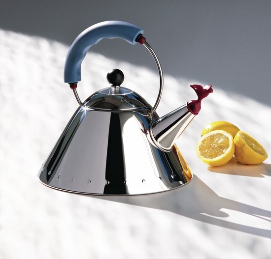 Alessi Michael Graves Fluitketel - 2,0 l - Zwart