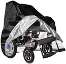 Waterdichte Rolstoelhoes 100 × 99 × 70 cm – 210D Oxford – UV- & Regenbescherming – donkergrijs