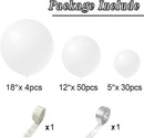 86-delige Macaron Ballonnenset -Ballonnenboog- Feest/ Party-Verjaardag-jubileum-Decoratie-wit