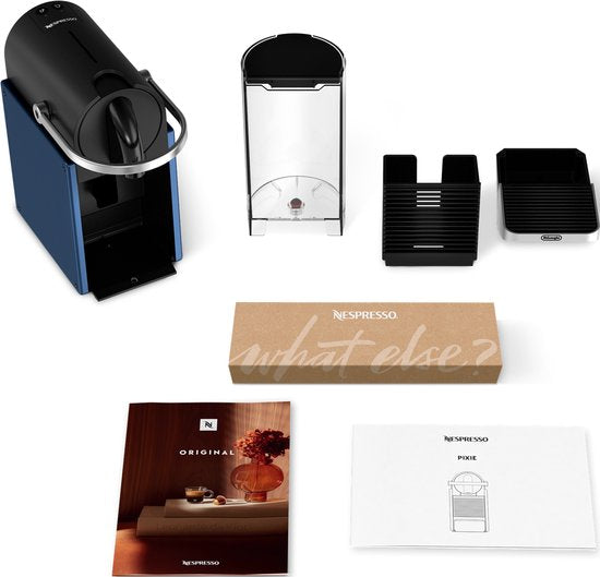 De'Longhi Nespresso Pixie EN127.BL - Koffiecupmachine - Blauw