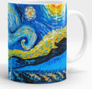 Keramische Mok - Van Gogh De Sterrennacht - 350 ml Blauw