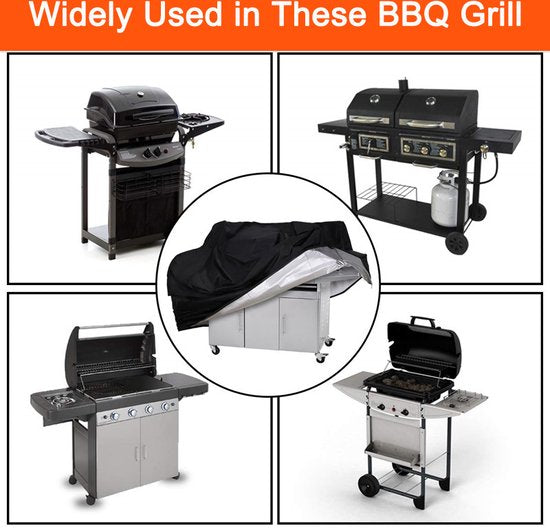 Waterbestendige Barbecuehoes 145x61x117cm - 420D Oxford