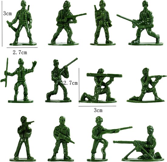 305 stuks Militaire Basisfiguren Set-soldaten speelgoed-Inclusief Militaire auto's, vliegtuigen , gebouwen en onderzeeboten