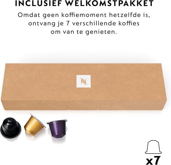 De'Longhi Nespresso Citiz EN167.B - Koffiecupmachine - Zwart
