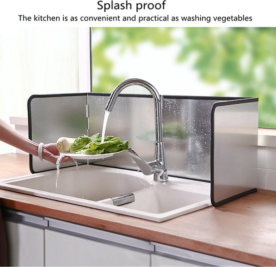 TDR-opvouwbaar spatscherm spatbord-Keuken musthave -Achterwand 133*30CM