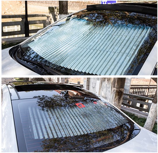 Automatisch zonnescherm voorruit 65cm - warmte-isolatie