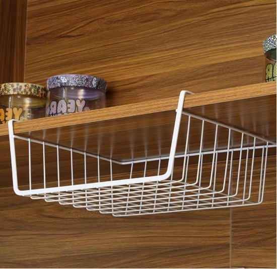 Hanging Basket Set - 2-Delige Onderkast Opbergbak voor Keuken, Badkamer en Kantoor