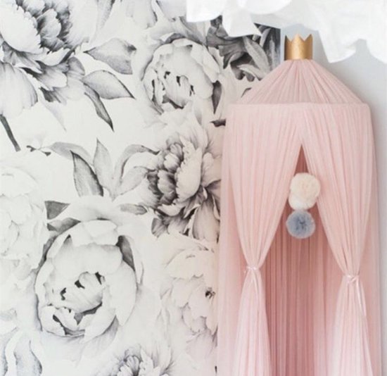 Romantische Ronde Klamboe 300 cm hoog, 7-lagen gaas