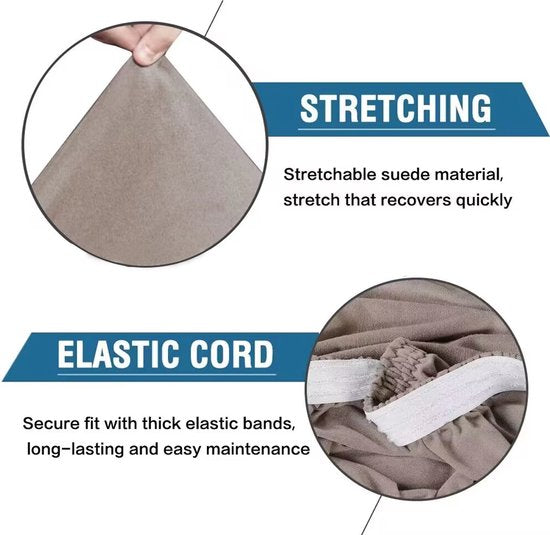 2 Stuks Waterdichte Stoelhoezen - Eetkamerstoel hoes - Stret