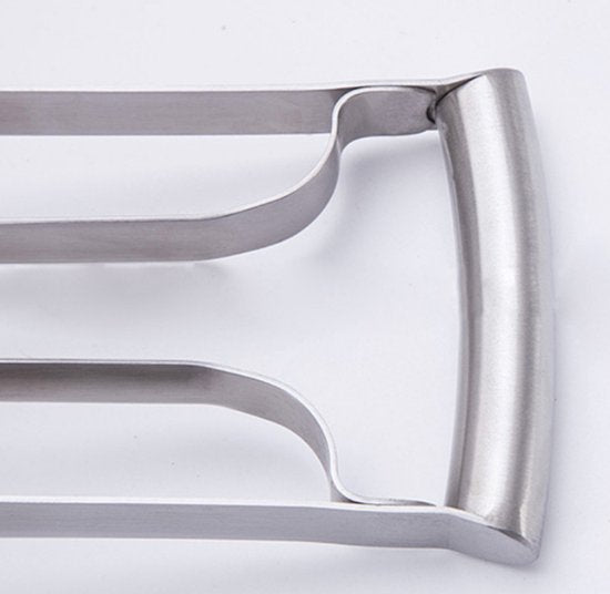 Merkloos TDR-RVS ananassnijder & boor zilver