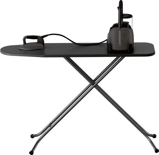 Laurastar Lift Xtra: Draagbare 3-in-1 Stoomcentrale, Strijkt, Ontkreukt en Reinigt Textiel, Hygiënische Stoom, Automatische Temperatuur, 3D Zoolplaat, Afneembare Watertank, Verticaal Strijken (Titan)
