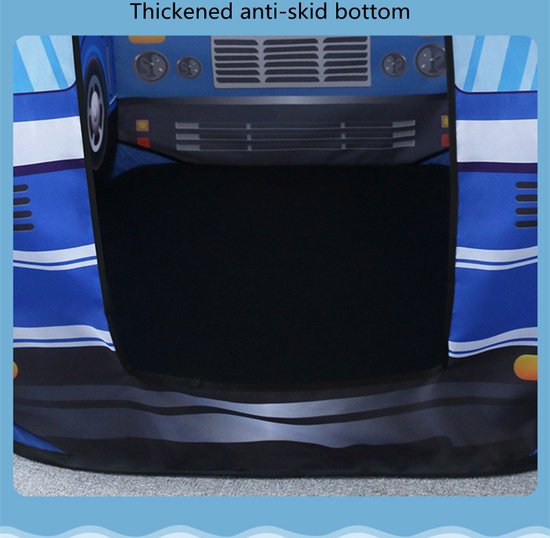 TDR-Kinder auto tent -speelhuistent- opvouwbare tent - Politiewagen 112*70*75CM