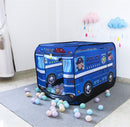 TDR-Kinder auto tent -speelhuistent- opvouwbare tent - Politiewagen 112*70*75CM